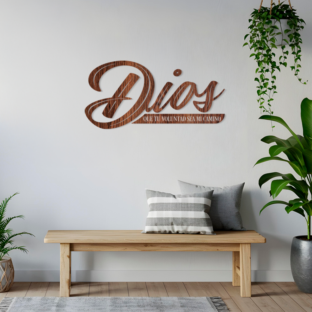 Dios, que tu voluntad sea mi camino - Frase religiosa