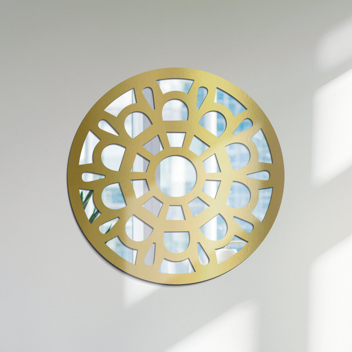 Alba - Espejo decorativo 30 cm en madera