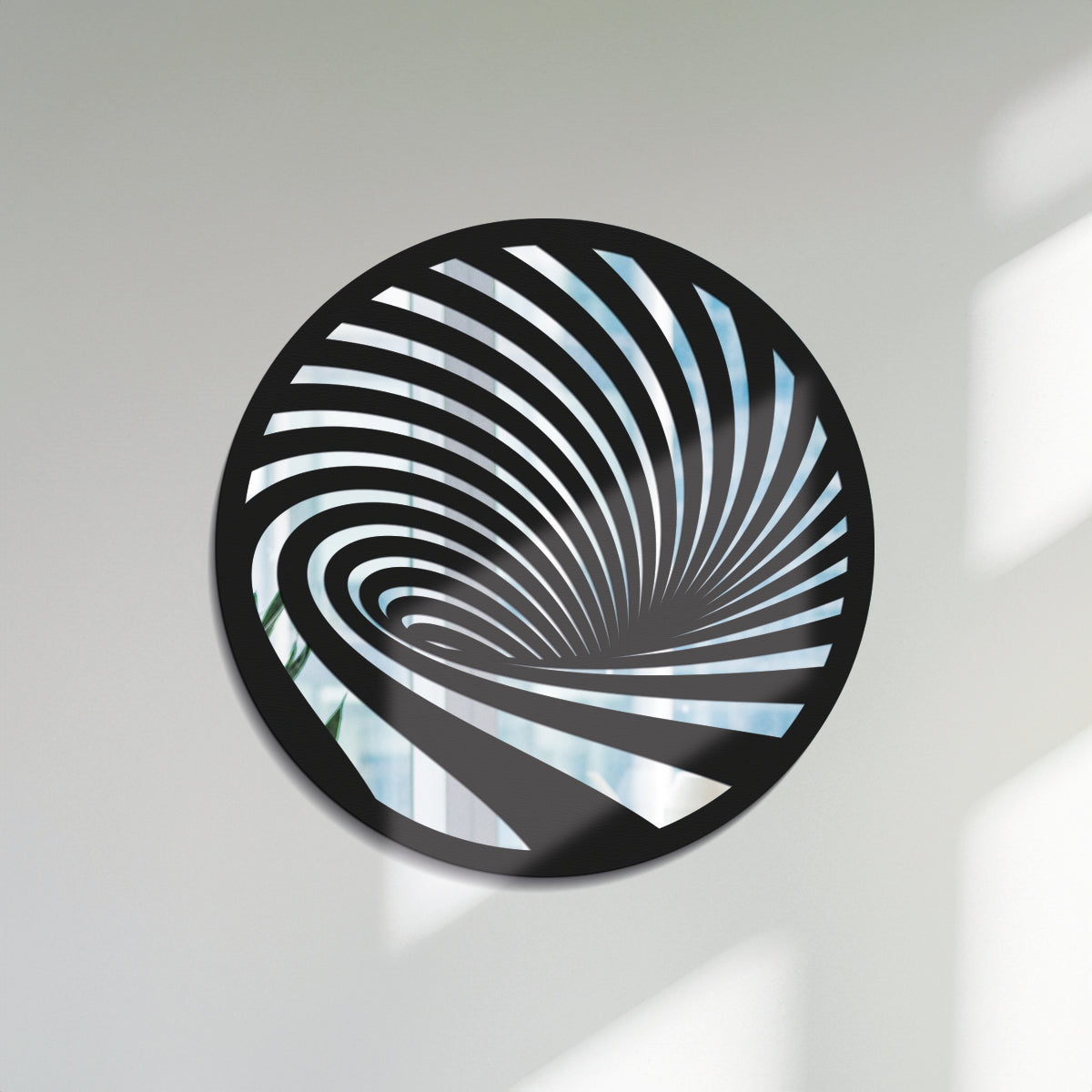 Destino - Espejo decorativo 30 cm en madera