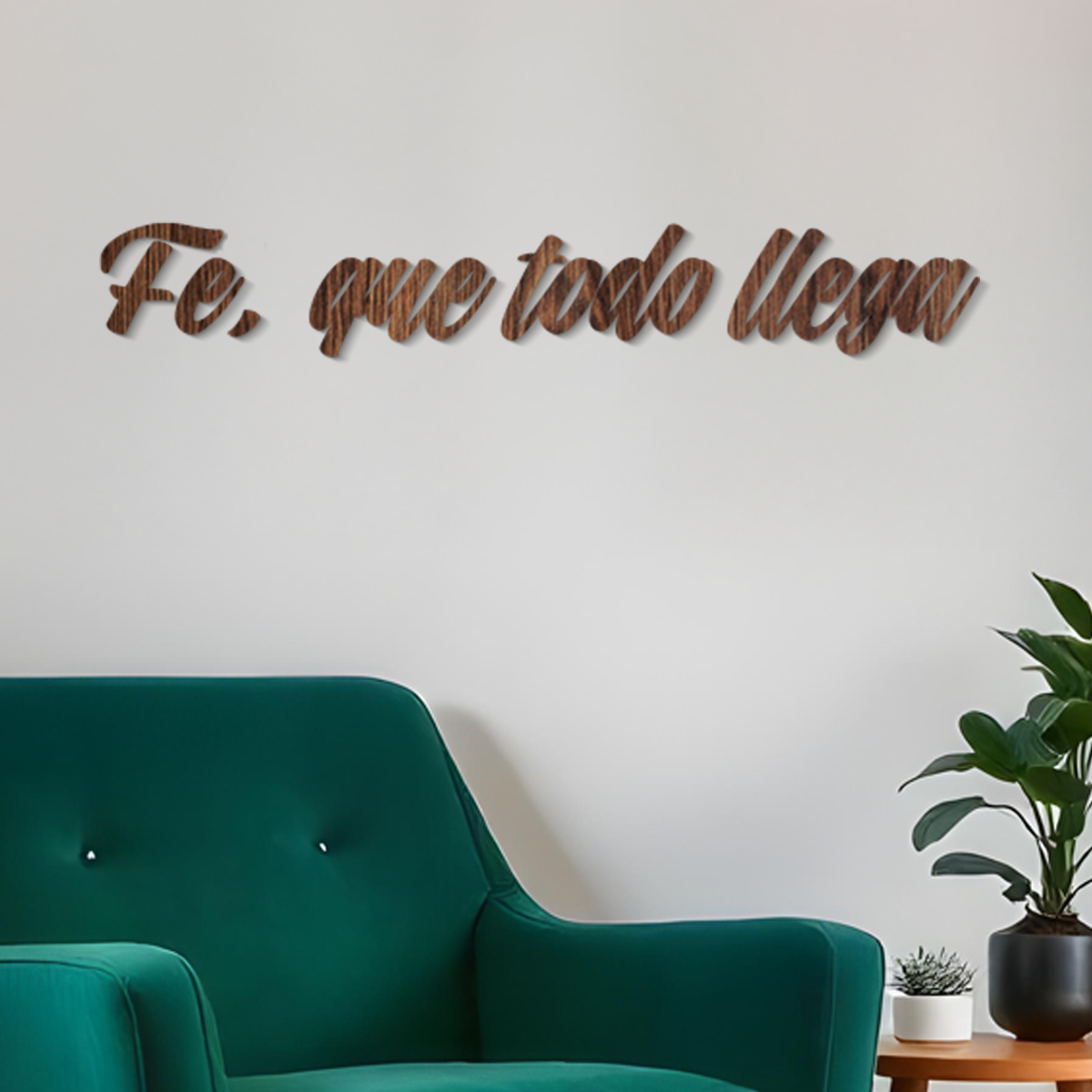 Fe, que todo llega - Frase religiosa