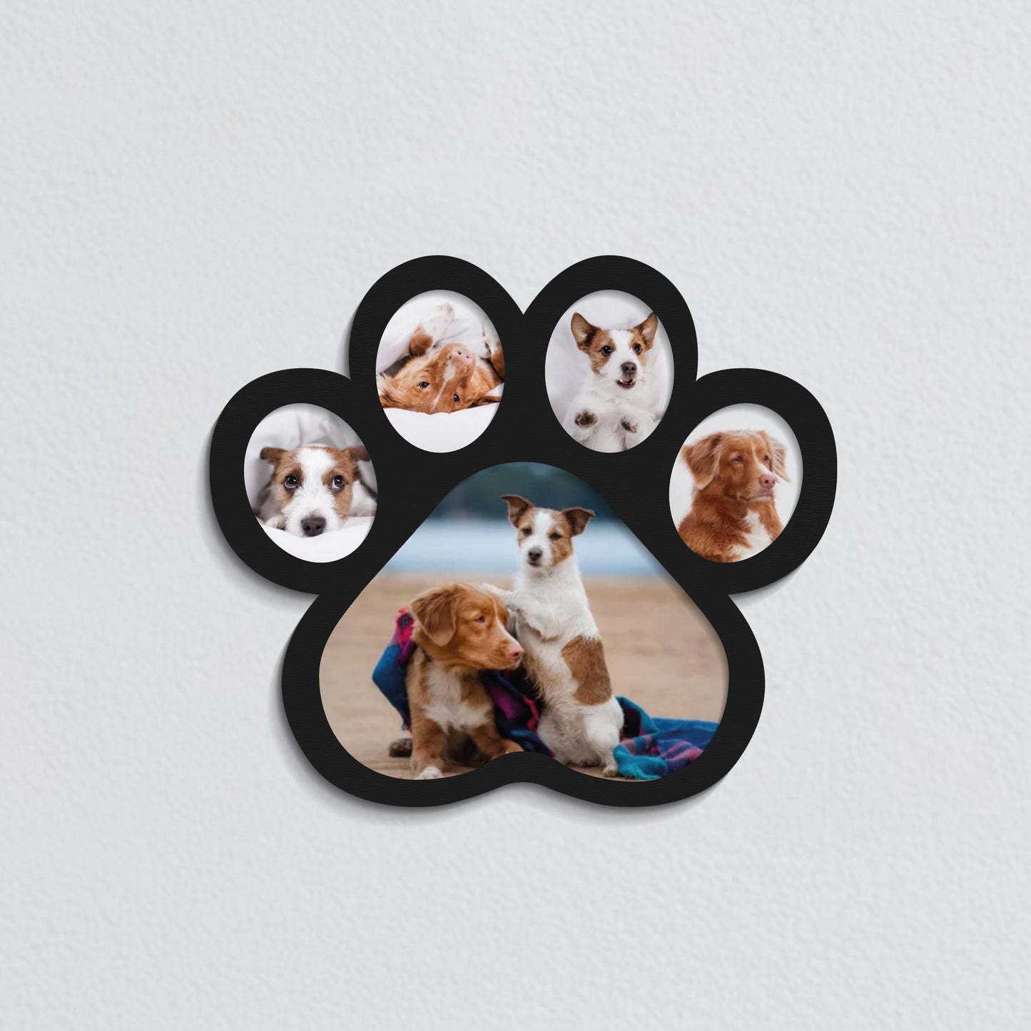 Huella de perro con fotos personalizado