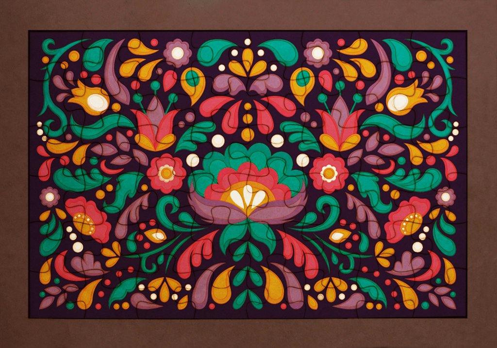 Rompecabezas para pintar - Abundancia - FABRITECA
