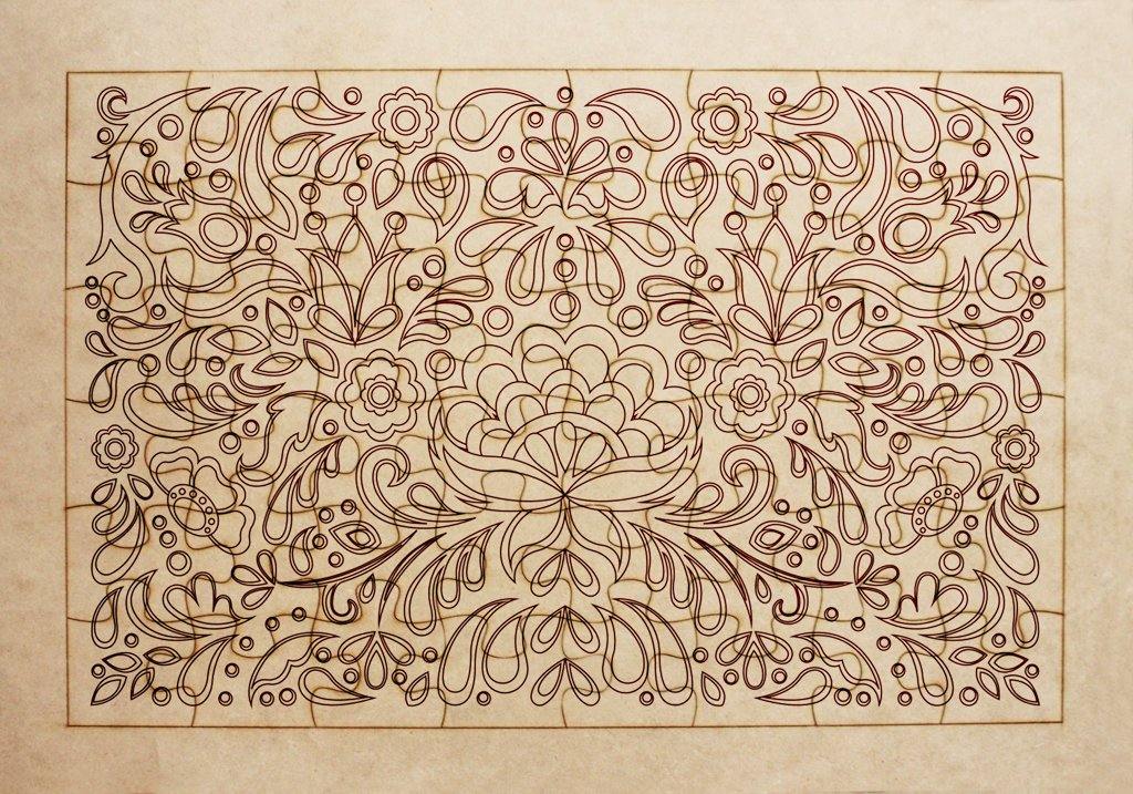 Rompecabezas para pintar - Abundancia - FABRITECA