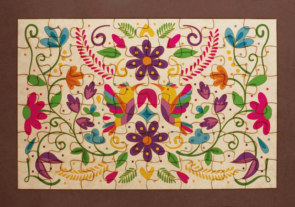 Rompecabezas para pintar - Amor - FABRITECA