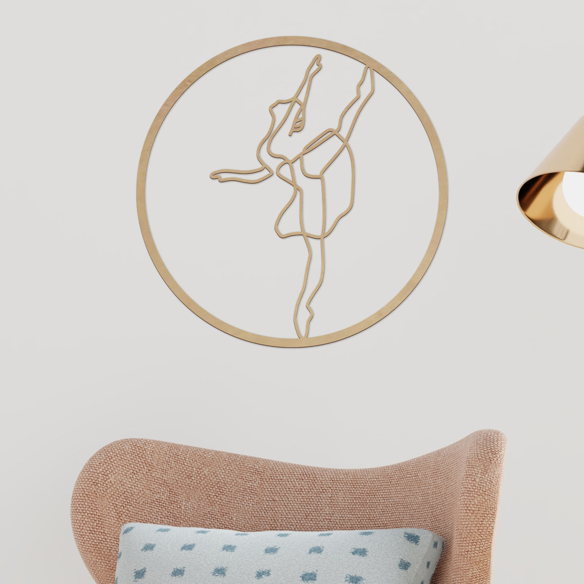 Bailarina - Figura decorativa en madera