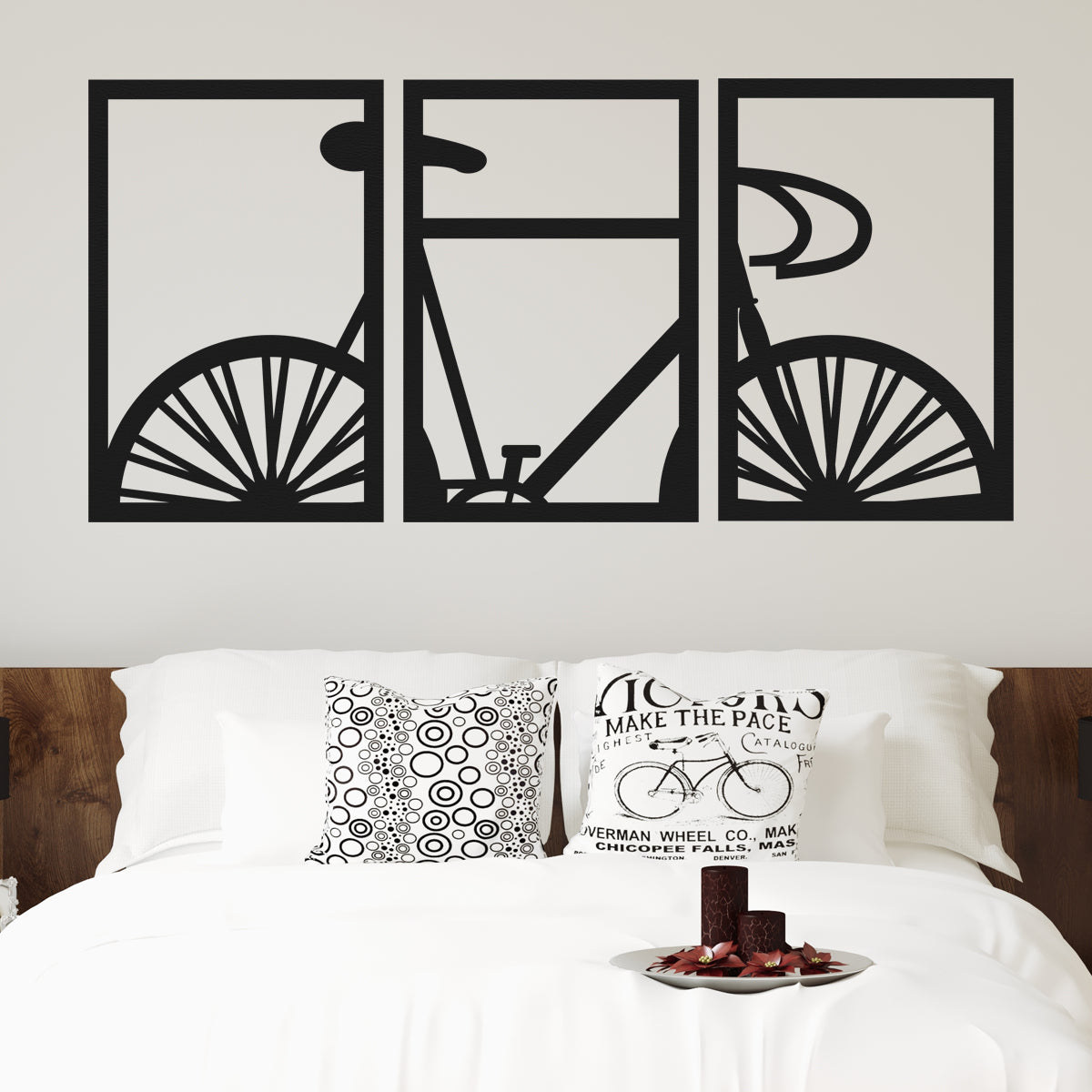 Bicicleta - Cuadros trípticos modernos