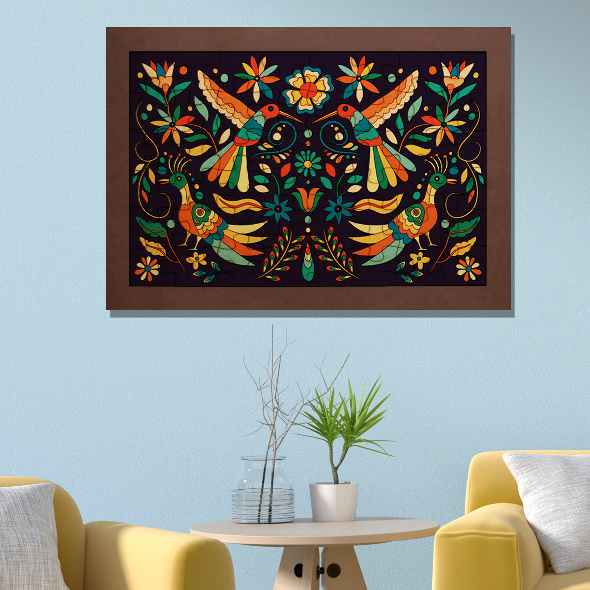 Rompecabezas de flores - Equilibrio