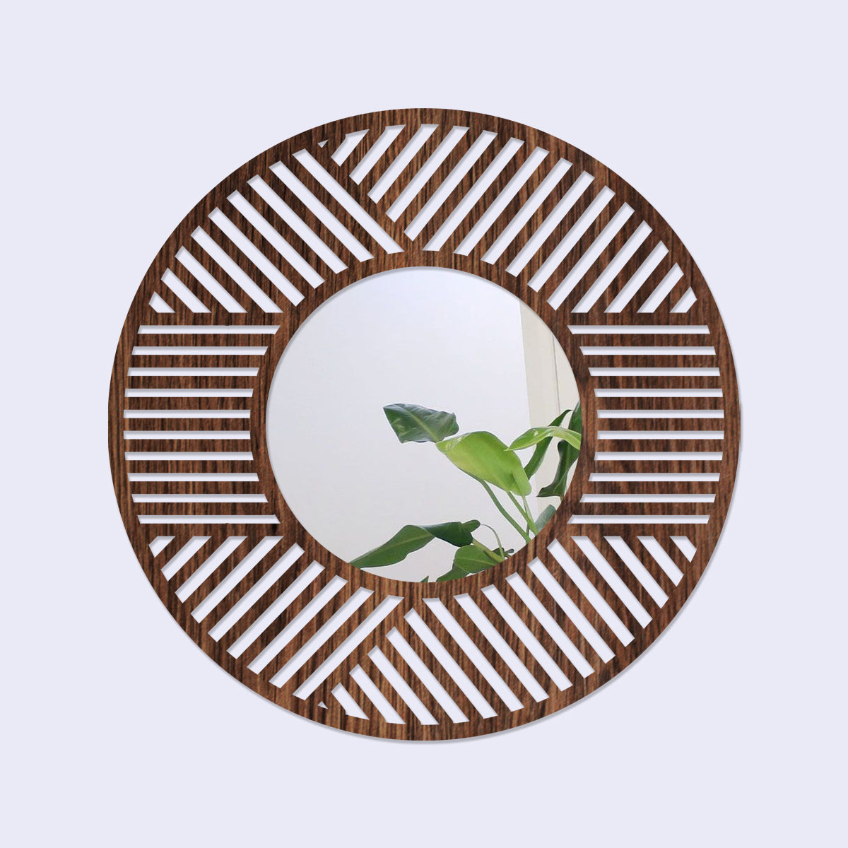 Linear - Espejo decorativo en madera