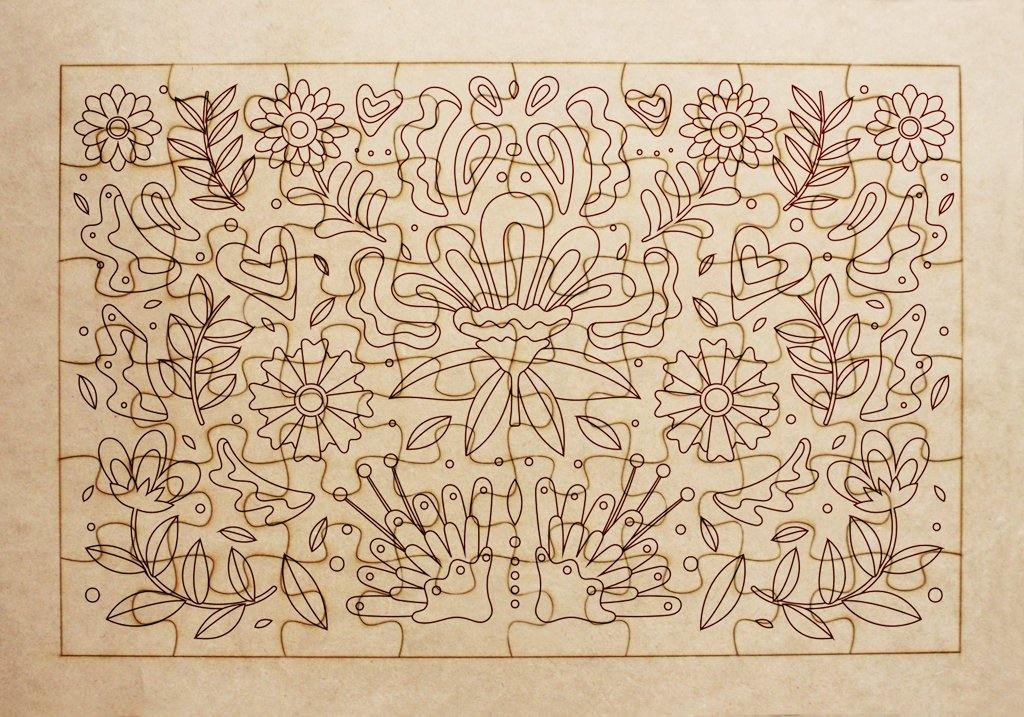 Rompecabezas para pintar - Esperanza - FABRITECA