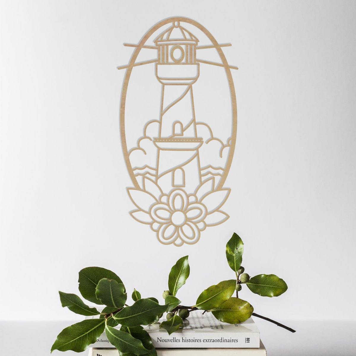Faro - Figura decorativa en madera - FABRITECA