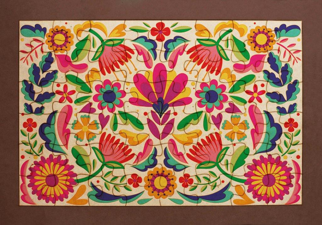 Rompecabezas para pintar - Felicidad - FABRITECA