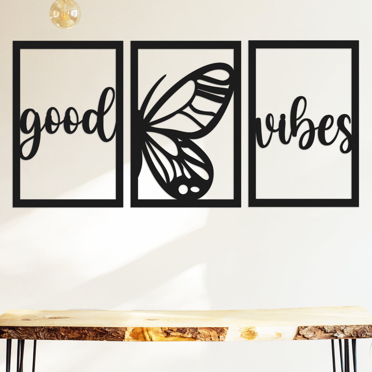 Good vibes - Cuadros trípticos modernos