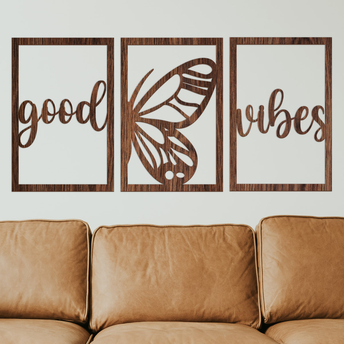 Good vibes - Cuadros trípticos modernos