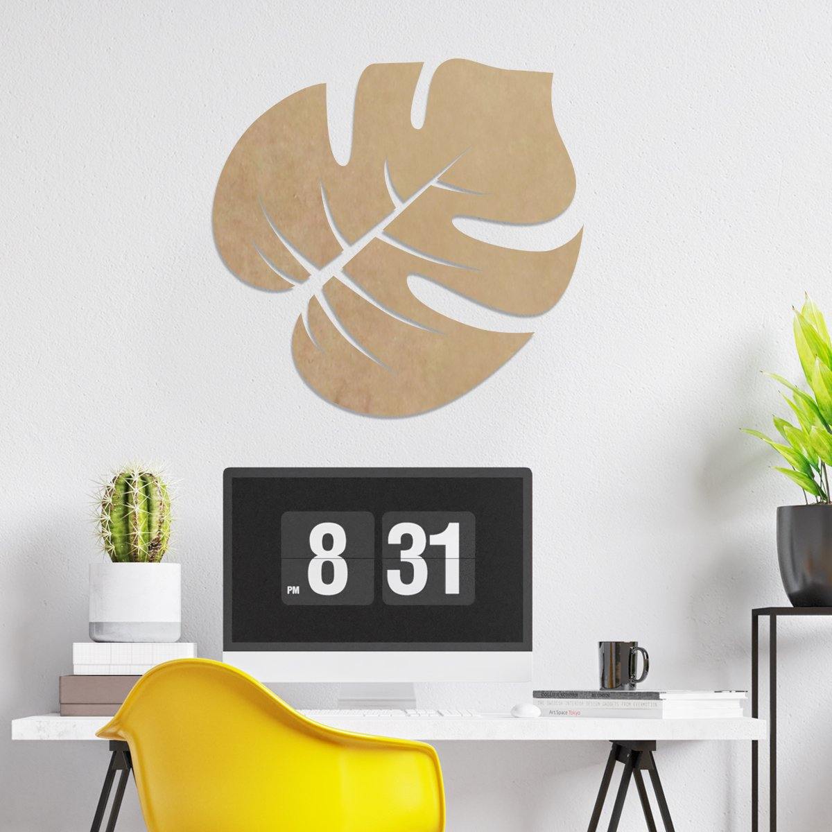Hoja - Figura decorativa en madera - FABRITECA