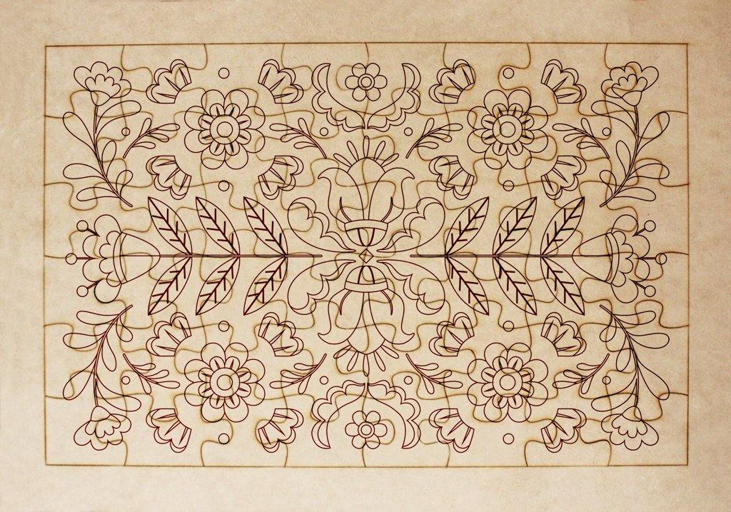 Rompecabezas para pintar - Libertad - FABRITECA