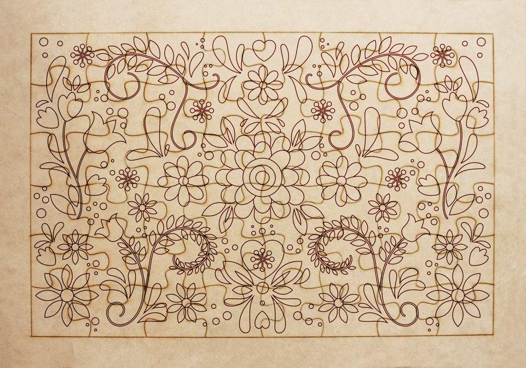 Rompecabezas para pintar - Optimismo - FABRITECA