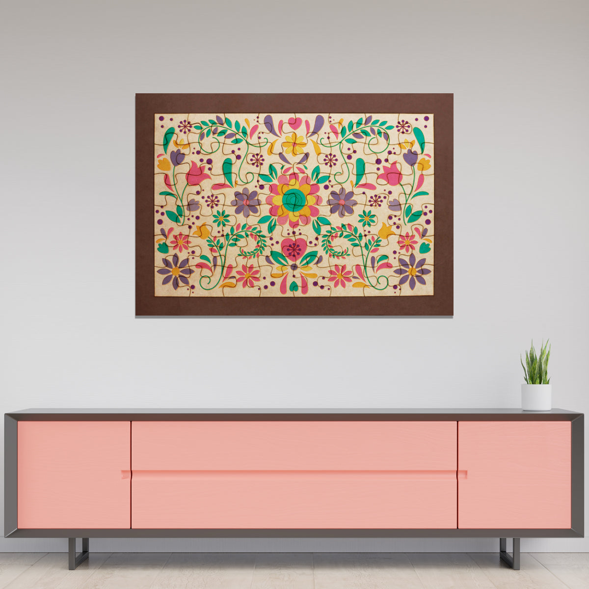 Rompecabezas de flores - Optimismo