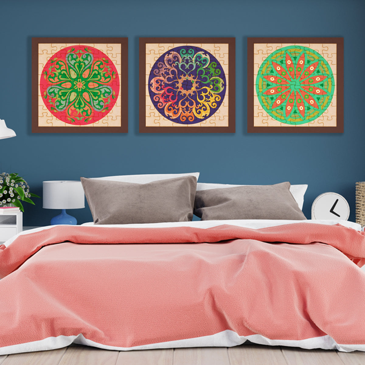Rompecabezas mandalas para colorear - Mandala 78