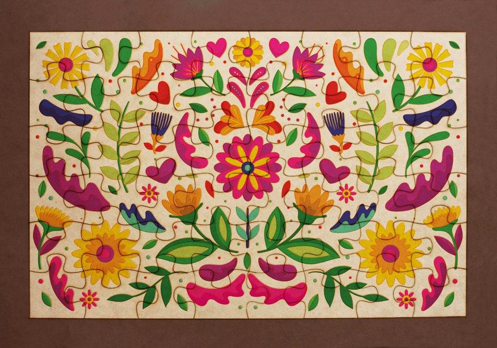 Rompecabezas para pintar - Serenidad - FABRITECA