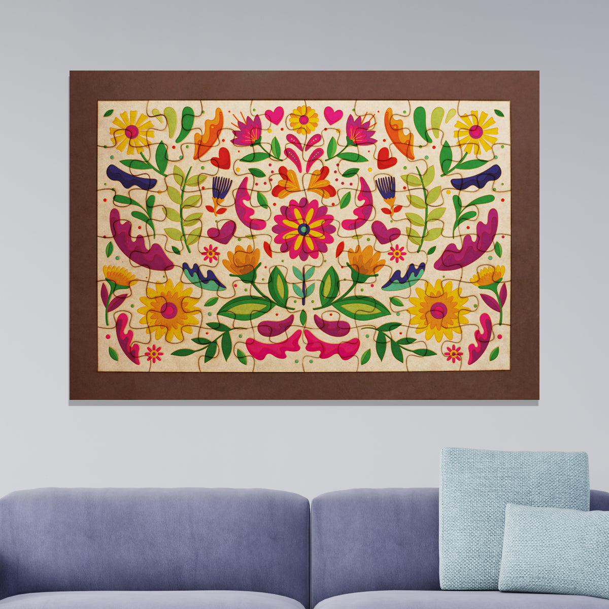 Rompecabezas de flores - Serenidad