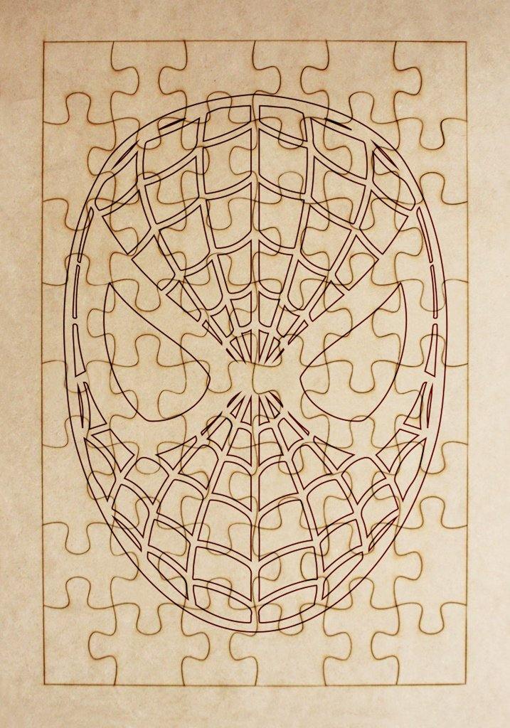 Rompecabezas para pintar - Superhéroe - FABRITECA