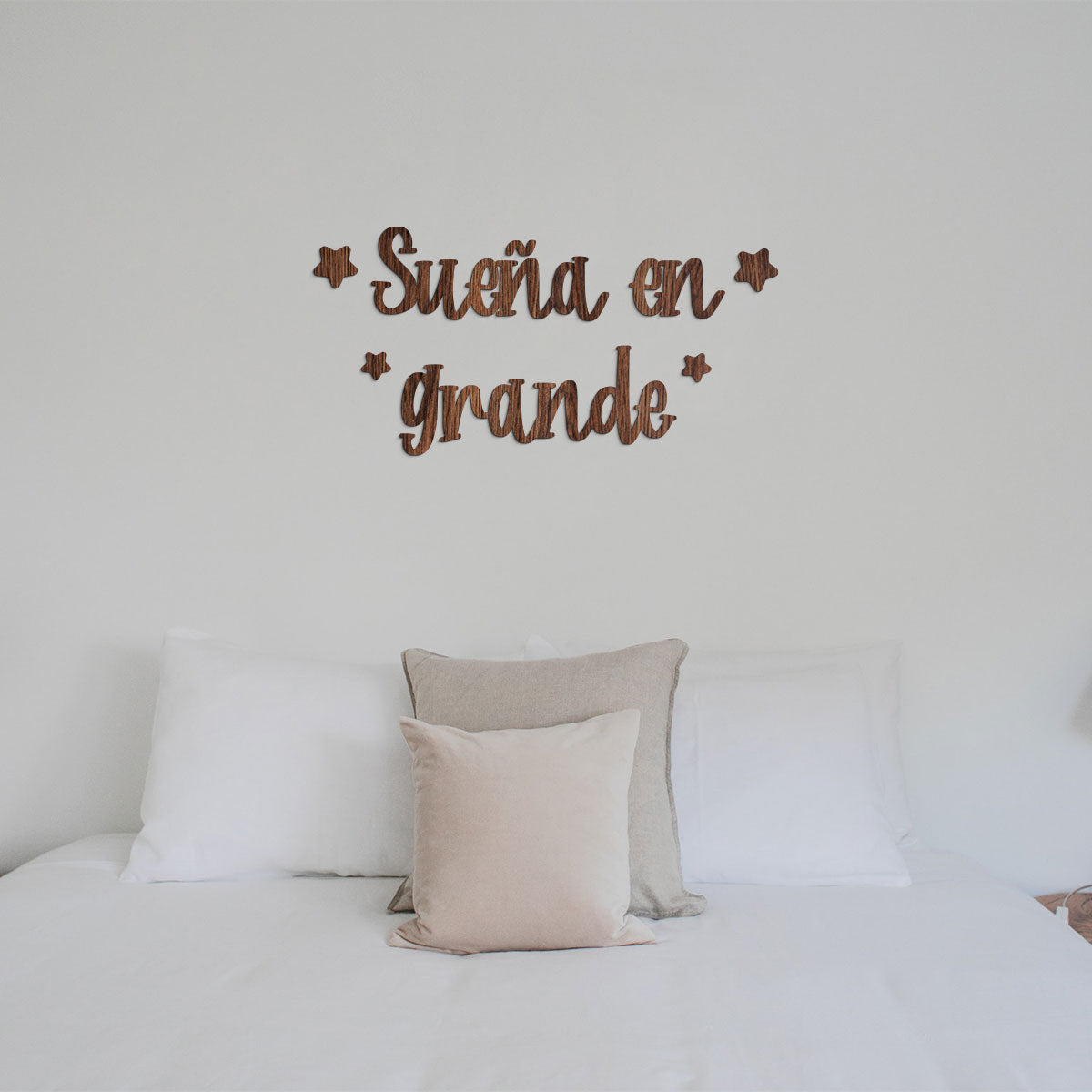 Sueña en grande - Frase decorativa
