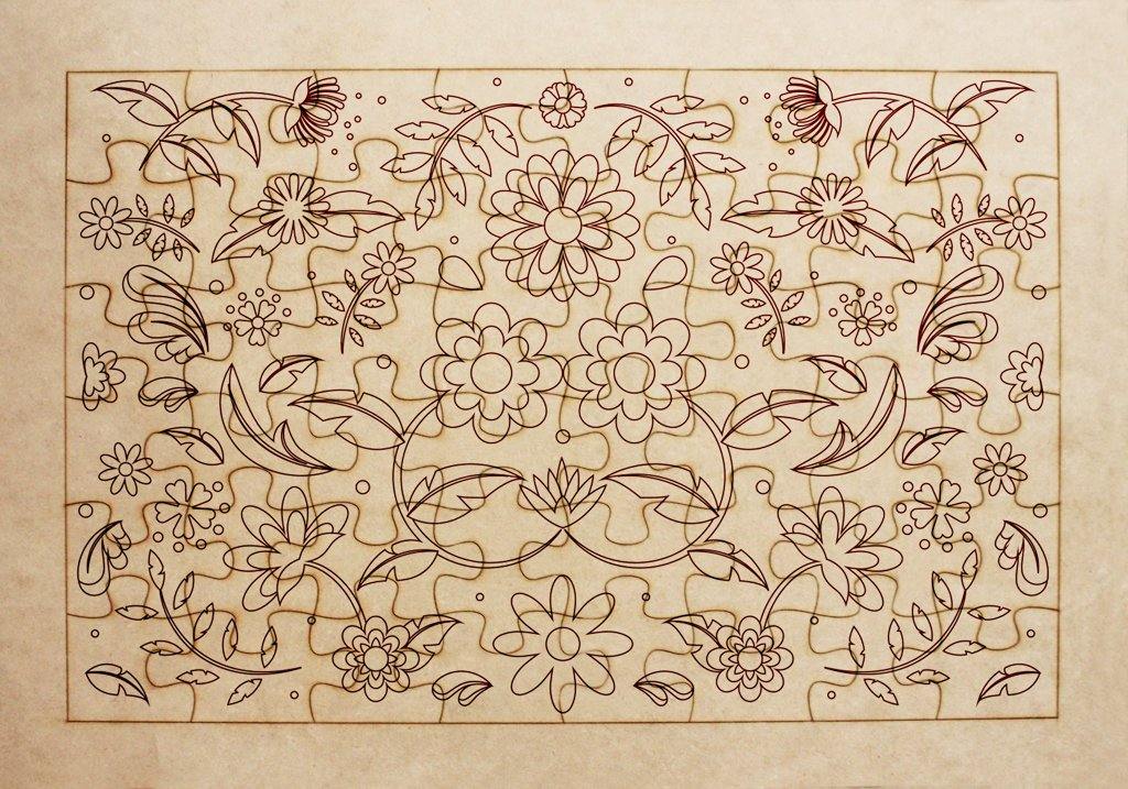 Rompecabezas para pintar - Unión - FABRITECA