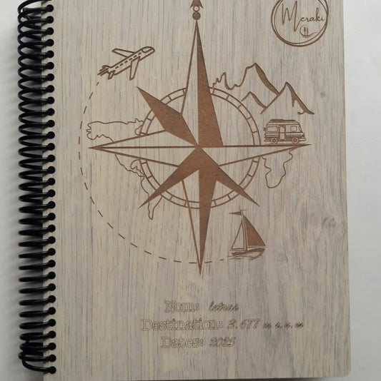 Cuaderno personalizado Flor de los vientos ➡ WhatsApp