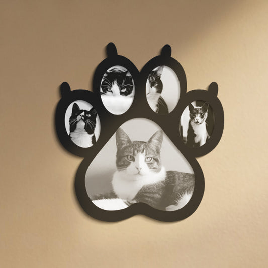 Huella de gato con fotos