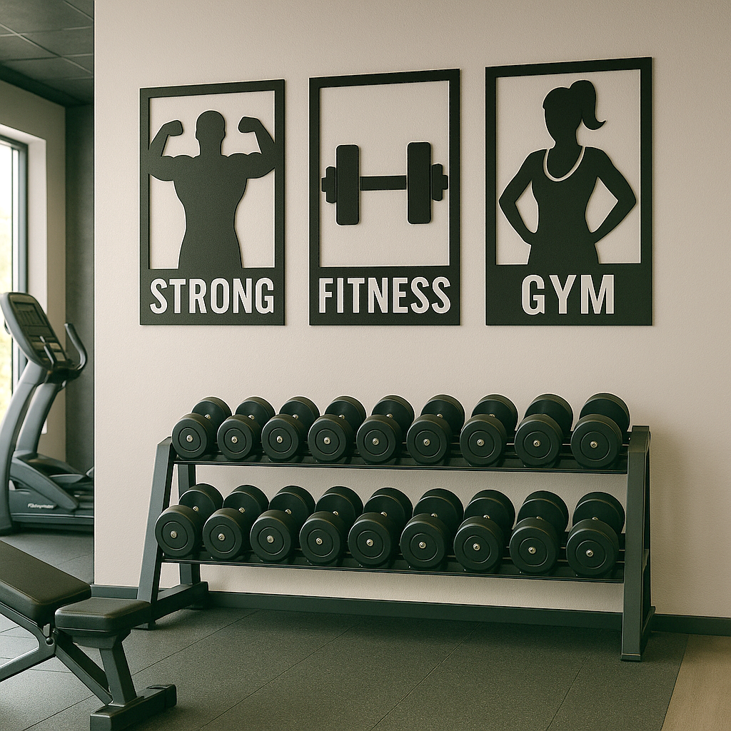 Diseño para local cuadro gimnasio