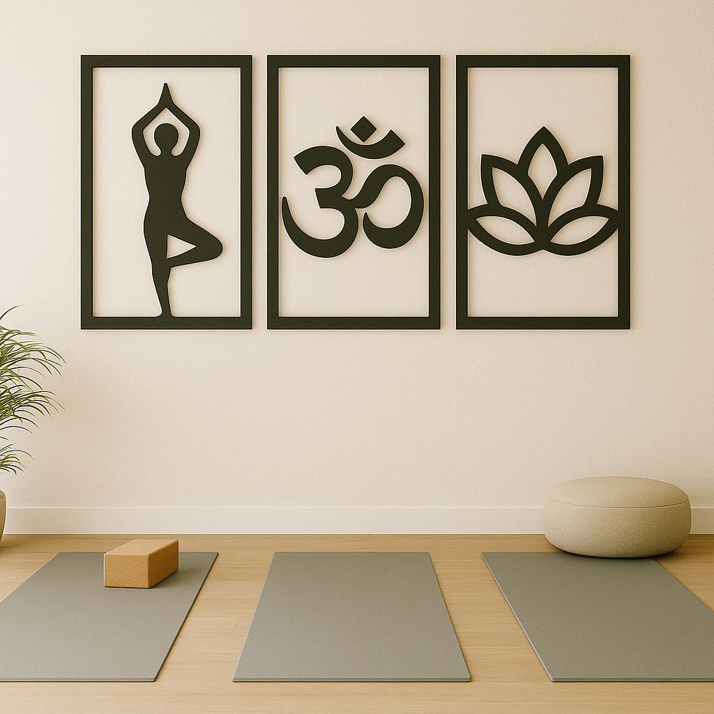 Diseño para local cuadro estudio de yoga