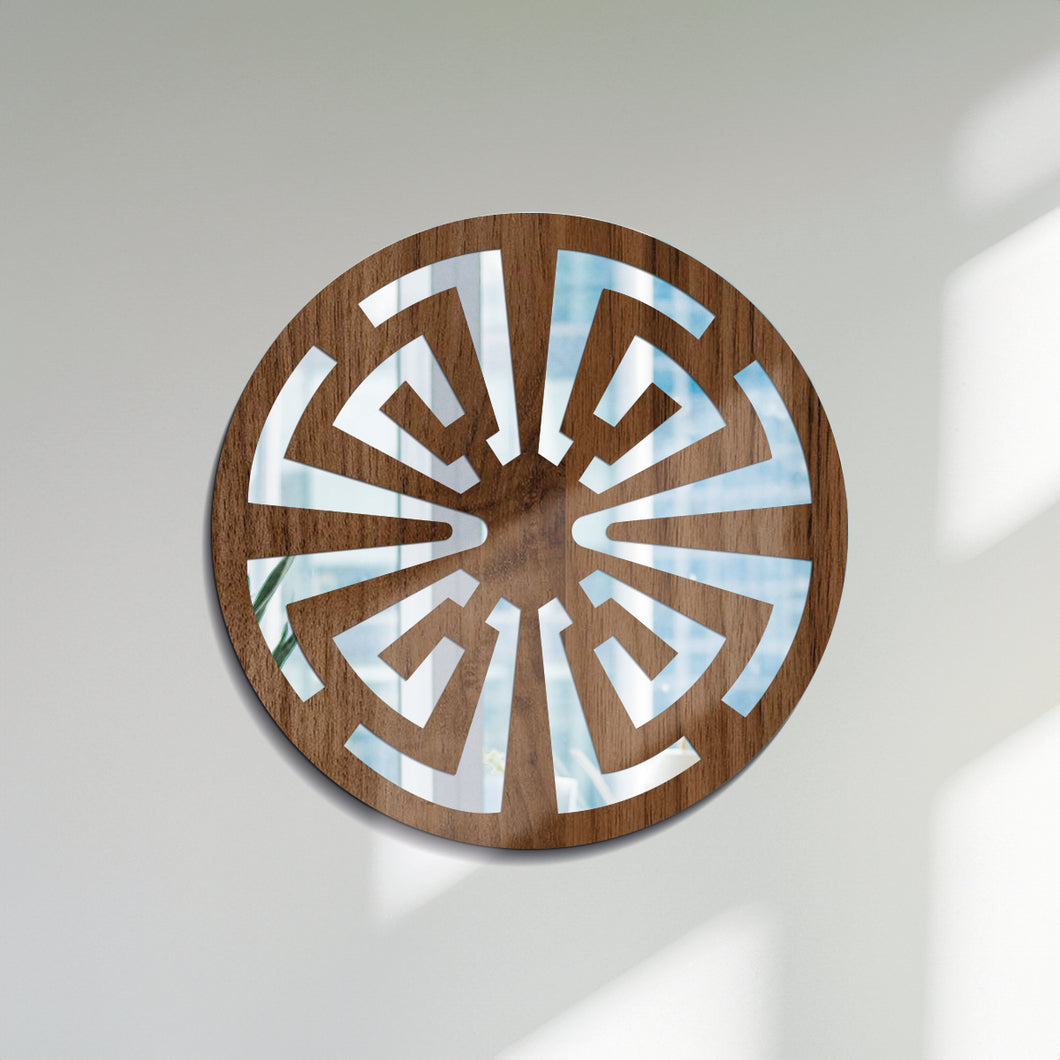 Ilusión - Espejo decorativo 30 cm en madera
