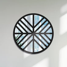 Cargar imagen en el visor de la galería, Energía - Espejo decorativo 30 cm en madera
