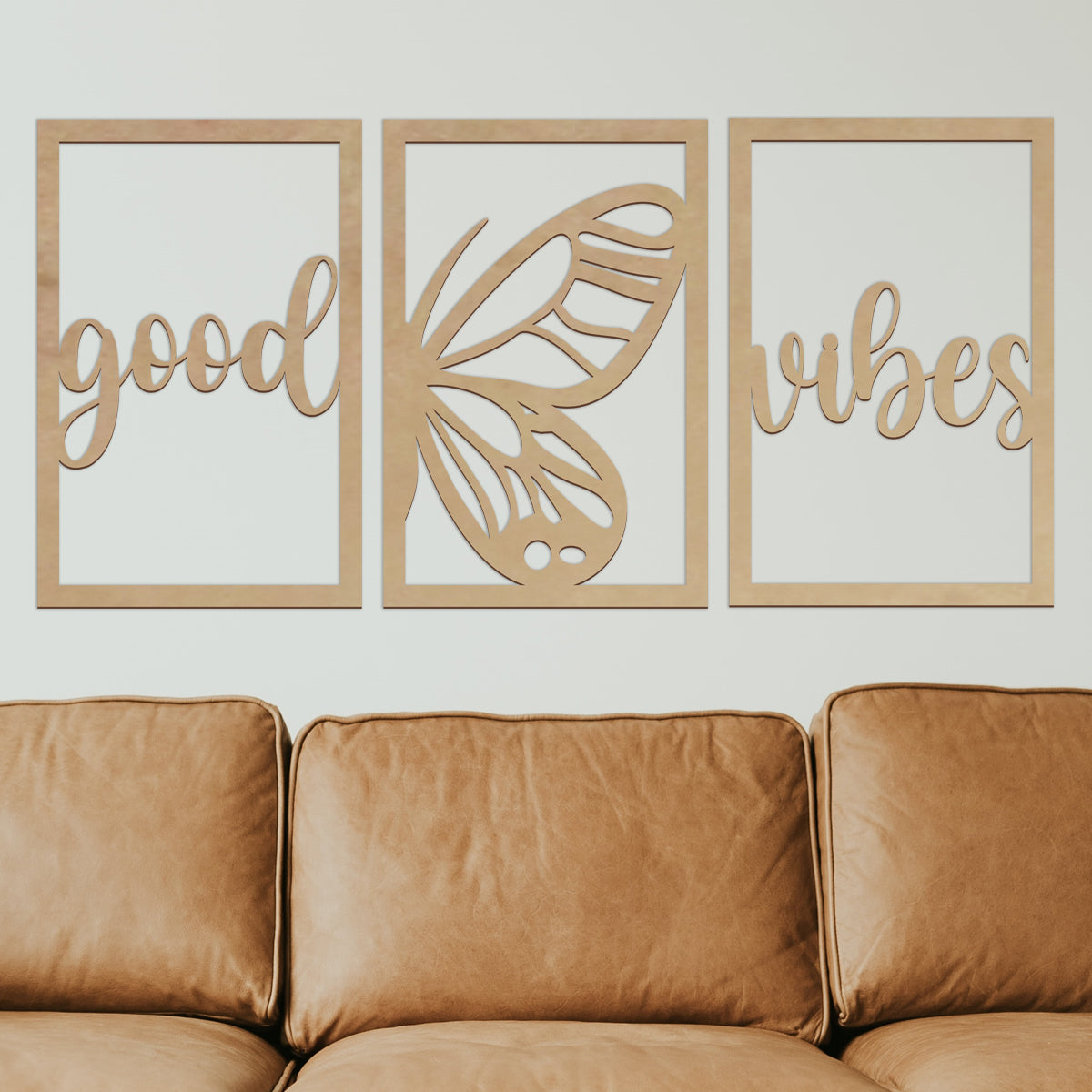 Good vibes - Cuadros trípticos modernos