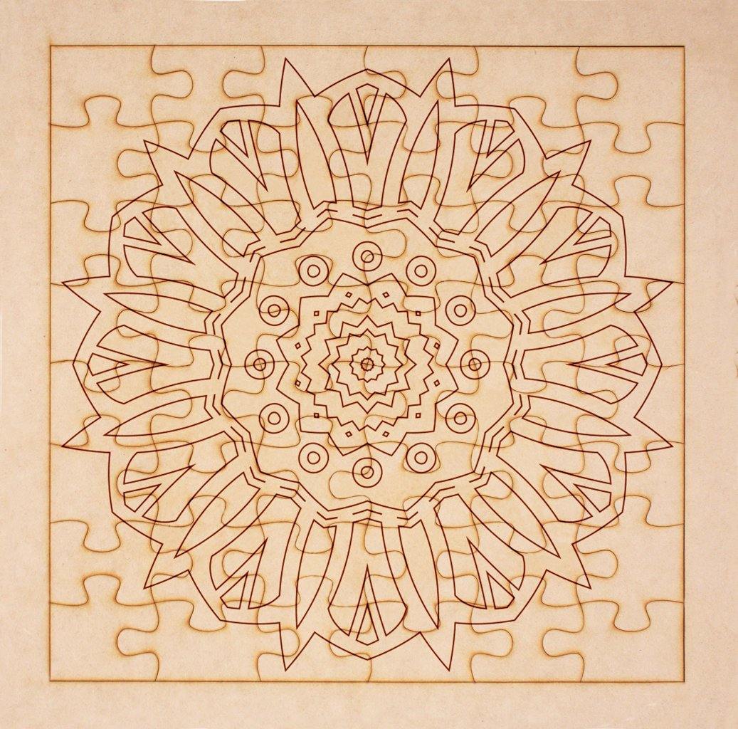 Rompecabezas para pintar - Mandala 20 - FABRITECA