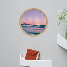Cargar imagen en el visor de la galería, Atardecer en el mar - Diseño con vidrio - FABRITECA
