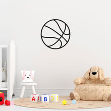 Cargar imagen en el visor de la galería, Balón basketball - Figura decorativa en madera
