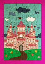 Cargar imagen en el visor de la galería, Rompecabezas para pintar - Castillo princesas - FABRITECA
