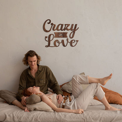 Crazy in love - Frase decorativa