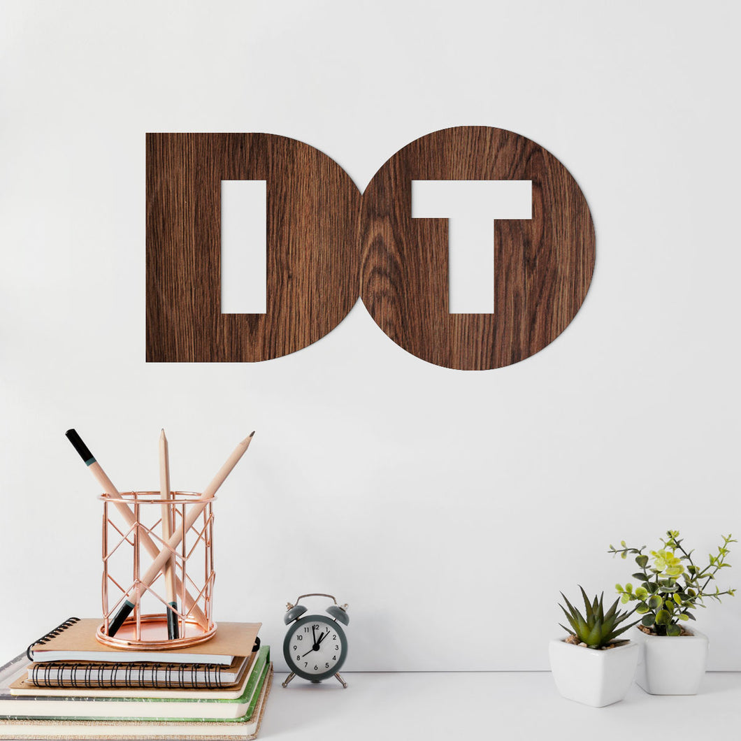 Do it - Figura decorativa en madera