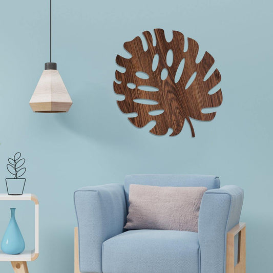 Hoja árbol - Figura decorativa en madera - FABRITECA