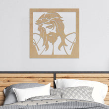 Cargar imagen en el visor de la galería, Jesús - Cuadro decorativo en madera - FABRITECA

