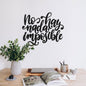 No hay nada imposible - Frase decorativa