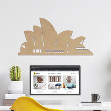 Cargar imagen en el visor de la galería, Opera de Sidney - Figura decorativa en madera - FABRITECA
