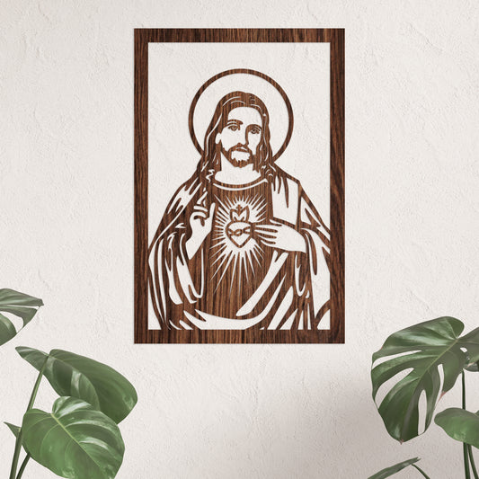 Sagrado corazón de Jesús - Cuadros de imágenes religiosas