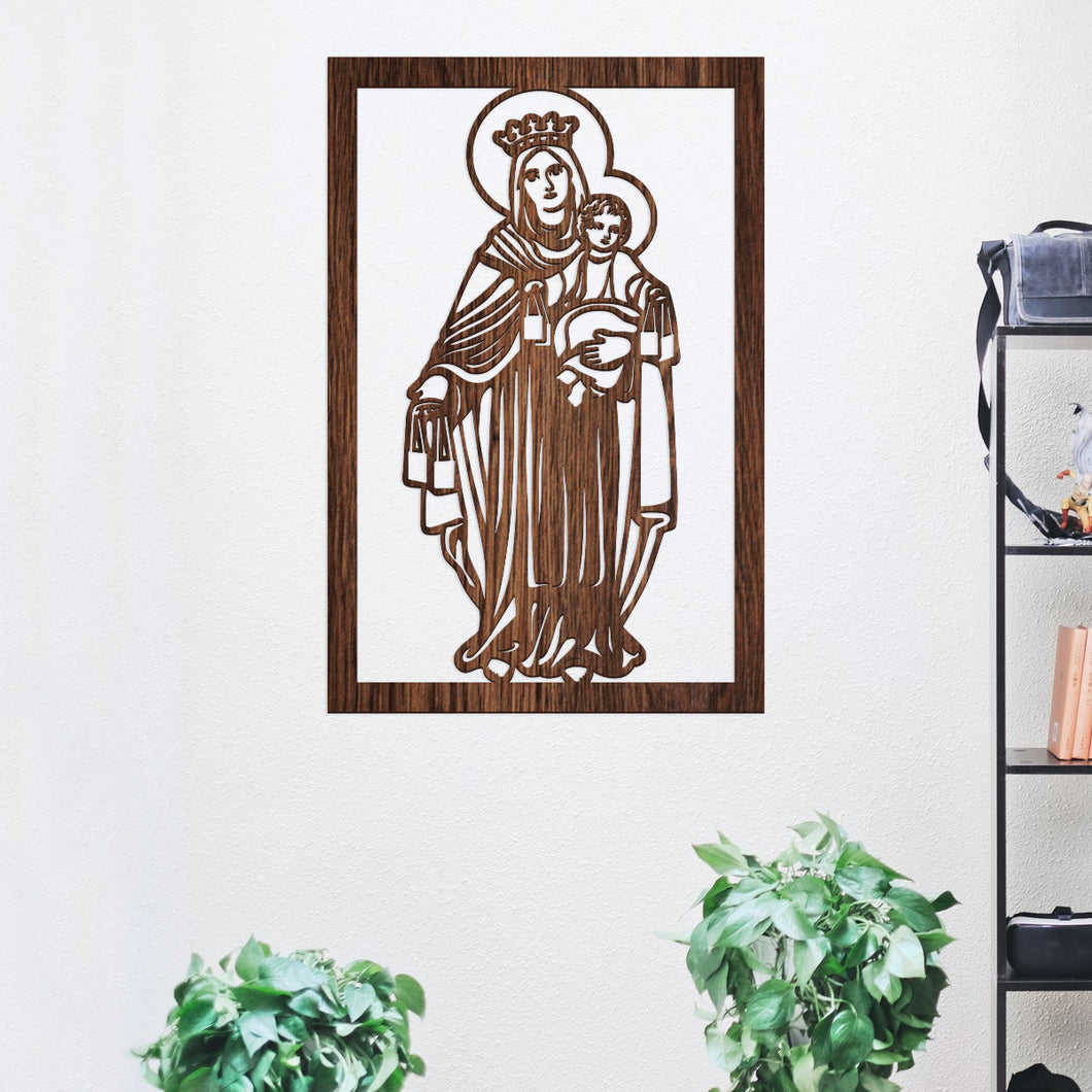 Virgen del Carmen - Cuadros de imágenes religiosas